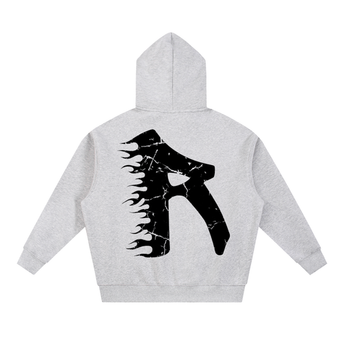 Essential Oversized Boxy Fit Fleece Hoodie